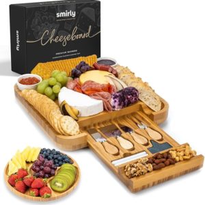 SMIRLY Charcuterie Boards Gift Set for Mom