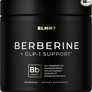 141,500mg Berberine GLP-1 Weight Loss Supplement + Dihydroberberine, Ceylon Cinnamon, Chromium Picolinate 1000mcg, Bitter Melon - 100x Strength Berberine 1500mg Appetite Suppressant Pills for Women