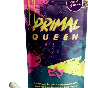 Female-Optimized Beef Organ Superfood Supplement (Beef Liver, Kidney, Heart, & 3 More) - 100% Grass Fed, Pasture Raised Cattle - Balance Hormones, Energy, & More for Women