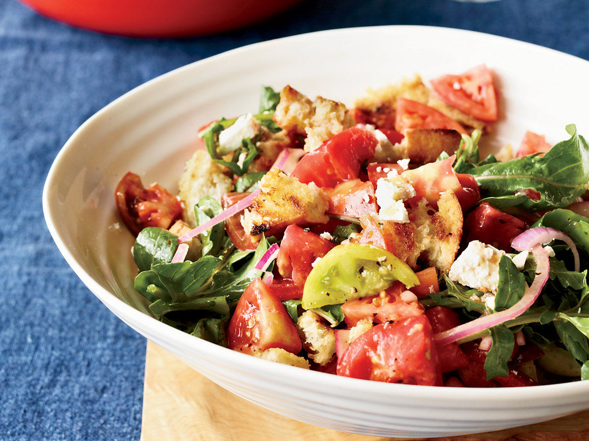 Winter Bread Salad