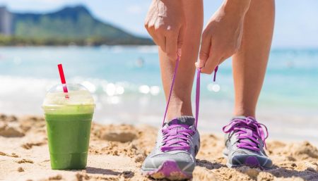 Drinking Moringa With At-home Workouts